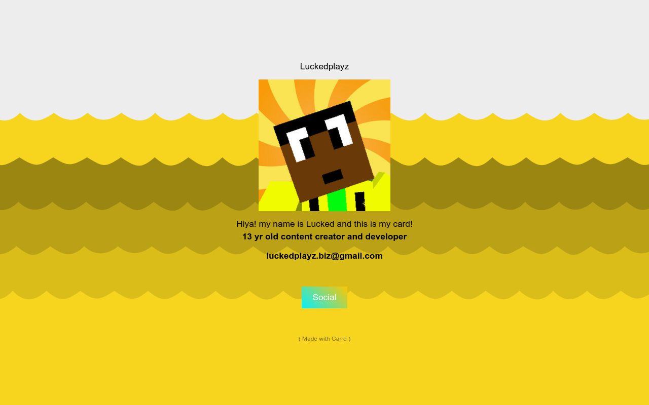 Carrd profile picture for @lucked